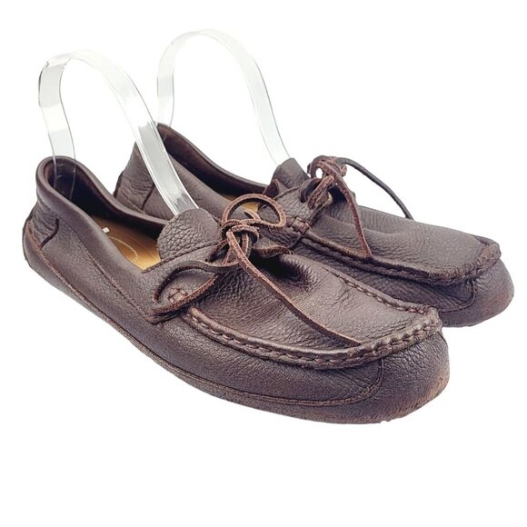 UGG Marlowe Mens Leather Lace-up Shoes - Size‎ 11 - Picture 1 of 8